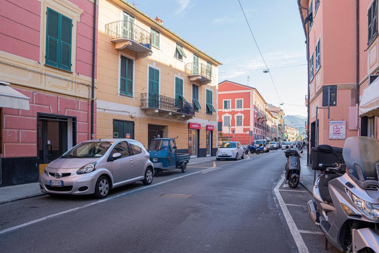 077 - Casa Fede In Centro, 500Metri Da Mare E Spiaggia Sestri Levante Dış mekan fotoğraf
